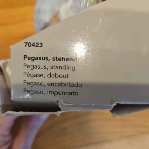 Schleich Fantasy Figure Bayala Pegasus Stehend Glitter Version Retired Rare Box - Picture 6 of 7